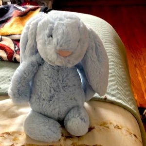 Baby blue jelly cat bunny